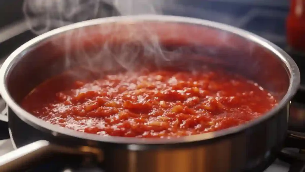 Homemade Spaghetti Sauce with Ground Beef 2