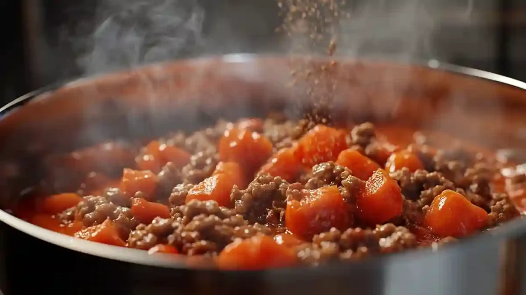 Homemade Spaghetti Sauce with Ground Beef 3