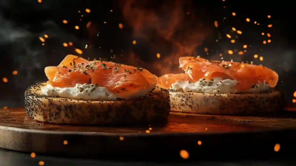 Smoked Salmon Bagel4