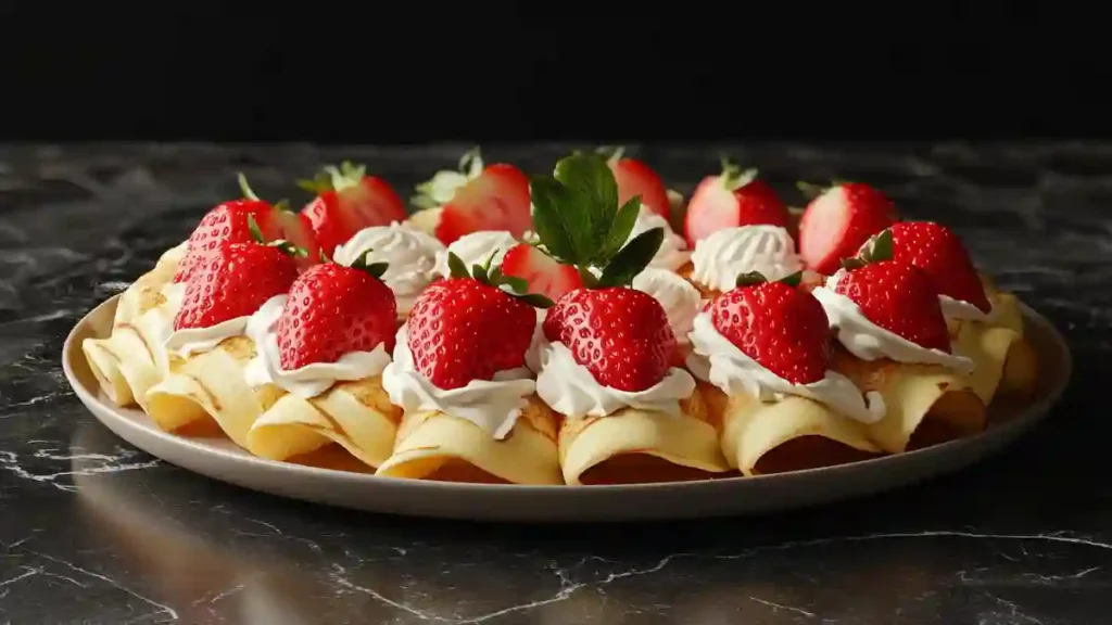 Strawberry Crepes 6