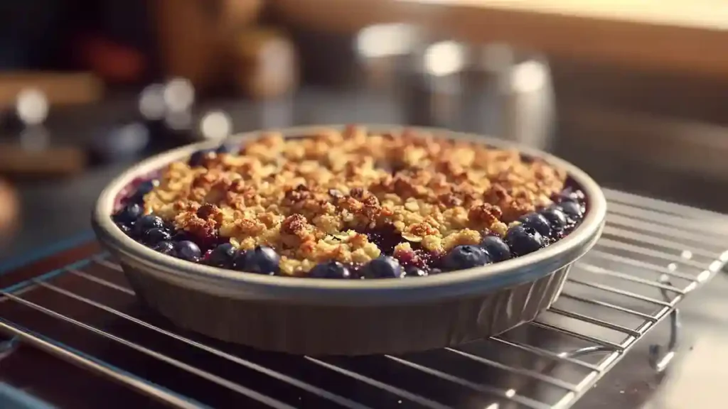 Blueberry Crisp 9