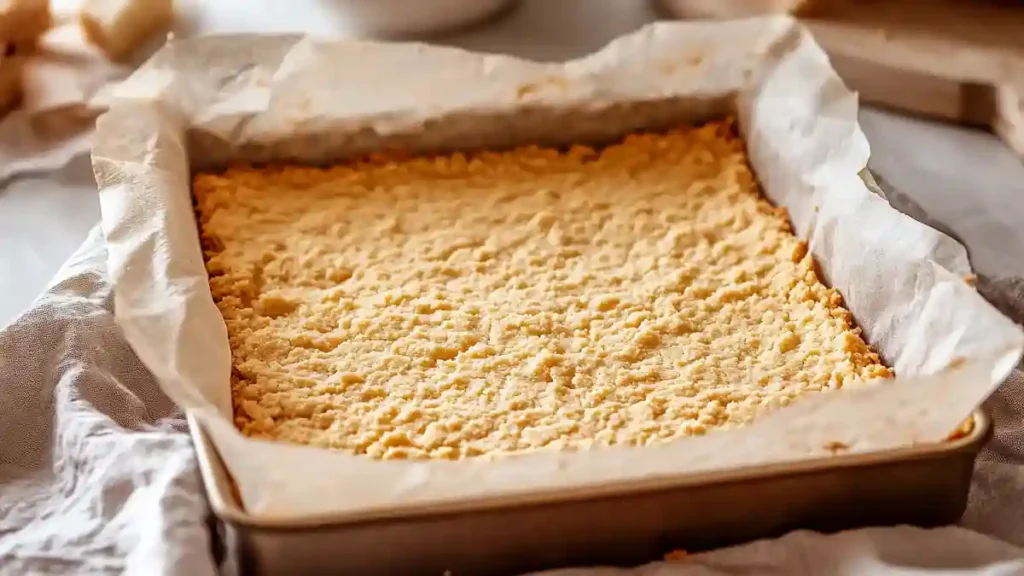 Buttery Shortbread Pecan Bars step3