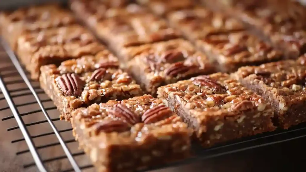 Buttery Shortbread Pecan Bars step6