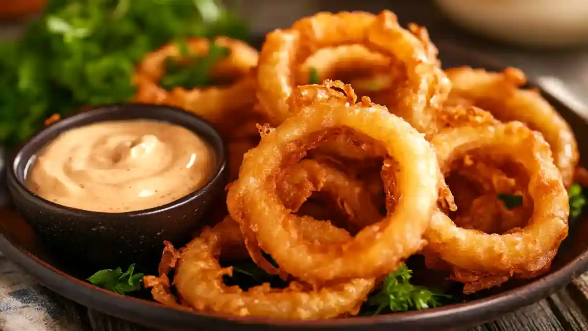 homemade onion rings