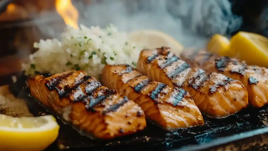 salmon kama