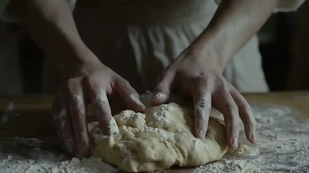 maroccck Close up of hands kneading dough on a floured wooden s 0b1ae88d a96a 445b 9190 4f3d75ece8f0 ezgif.com optiwebp