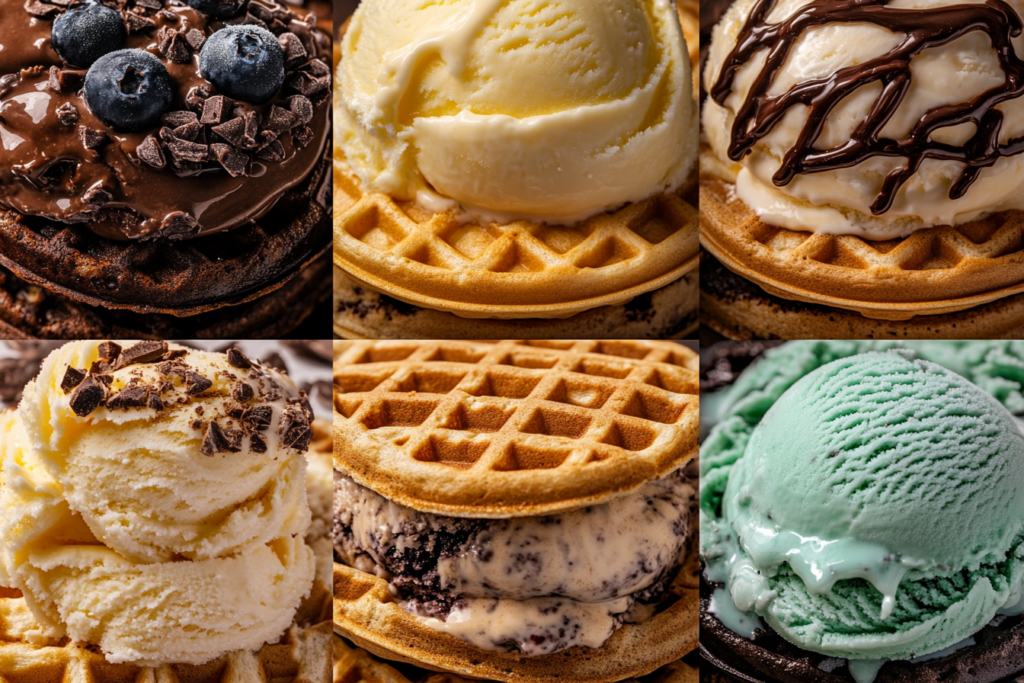 creative eggo ice cream sandwich flavors