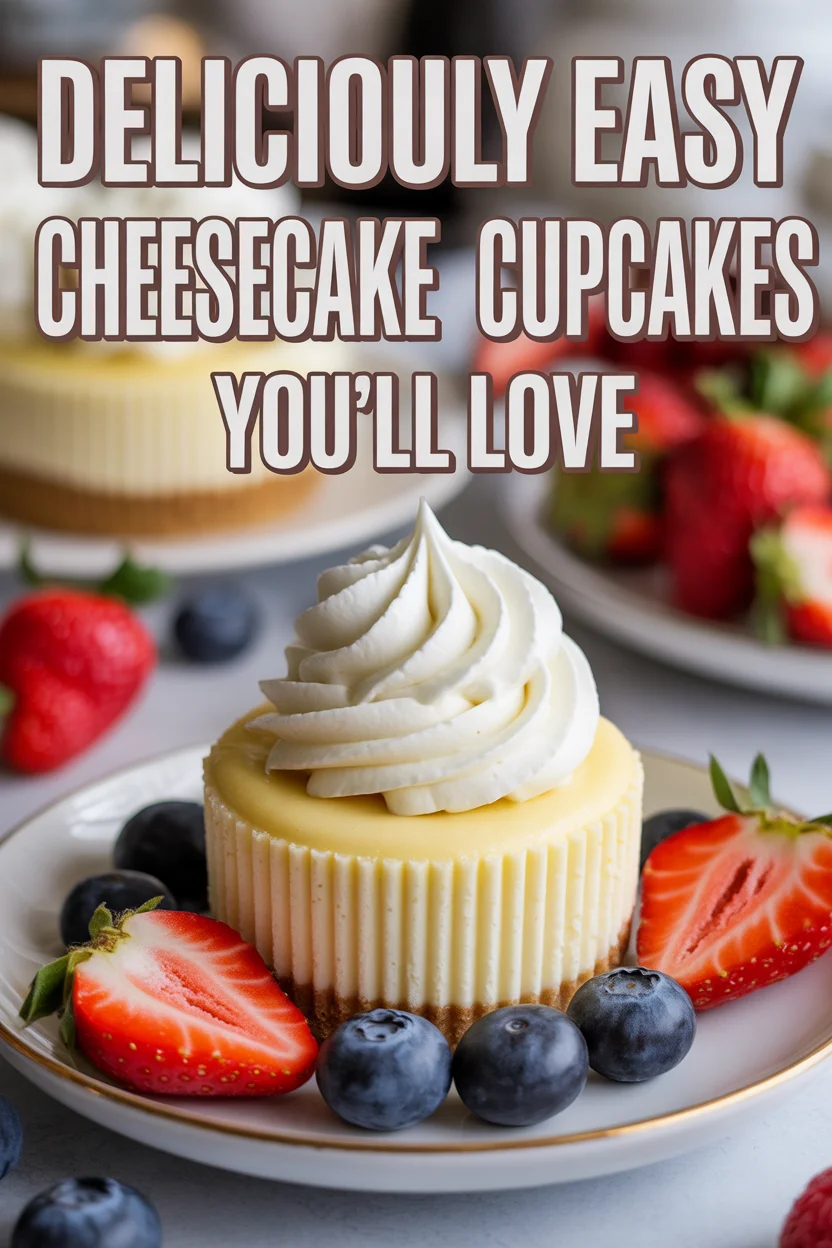 cheesecake cupcakes