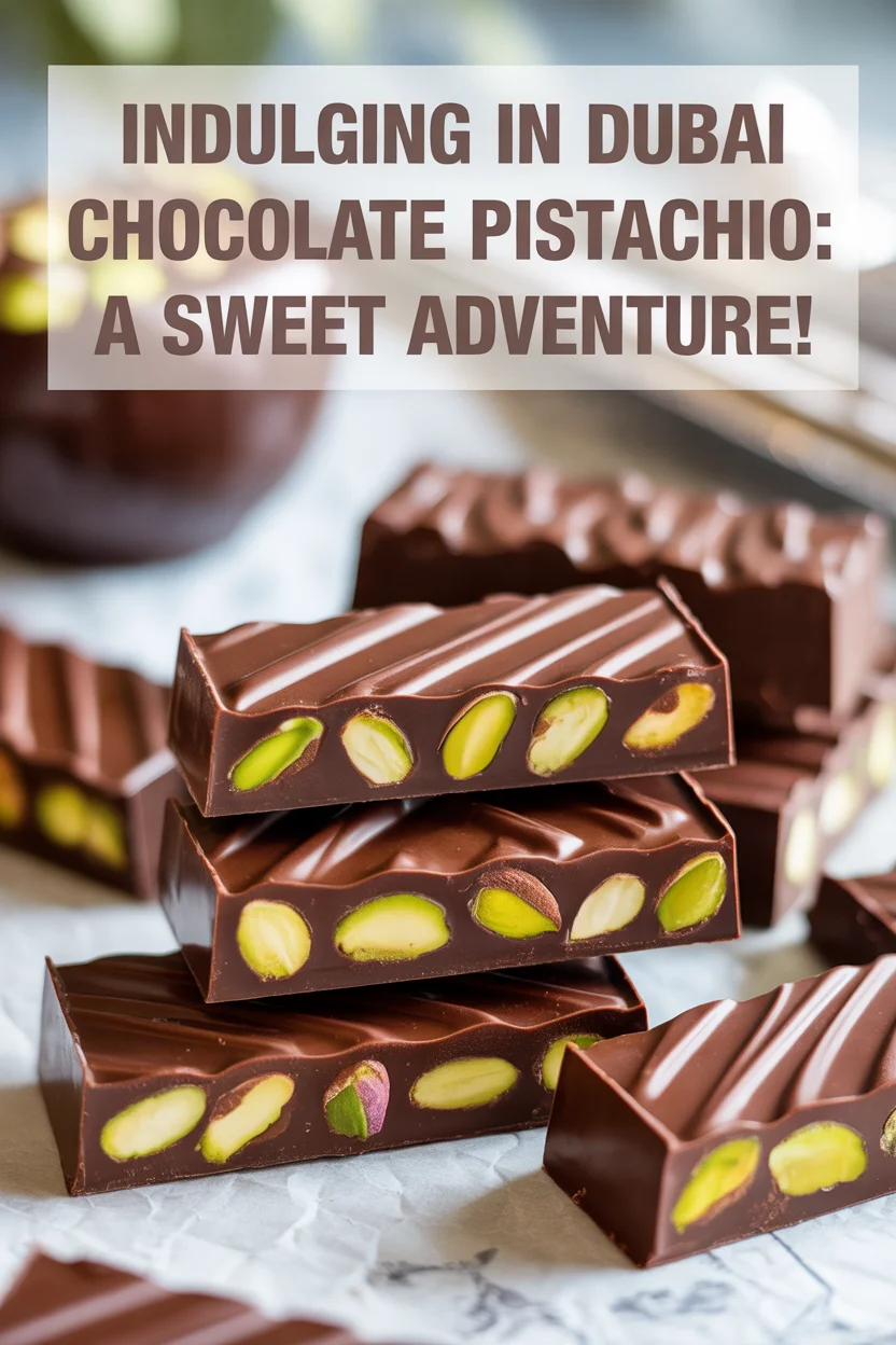 dubai chocolate pistachio