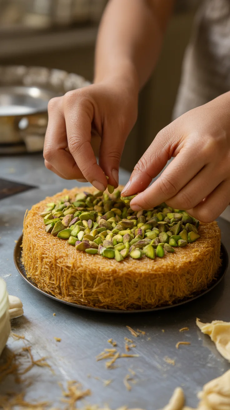 Indulge in the Sweet Magic of Knafeh: A Must-Try Delight!